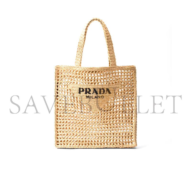 PRADA CROCHET TOTE BAG 1BG393 (38*36*3cm) PRADA CROCHET TOTE BAG 1BG393 (38*36*3cm)